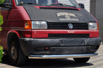 Volkswagen T4 Caravelle/Multivan 1990–2003 Front Bar ST008 (Stainless Steel) photo 1