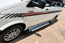 Volkswagen T5 2010-2015 Side Steps Line-Type (2 pcs, Aluminum) Long Wheelbase photo 1