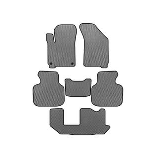 EVA Floor Mats (2011-2020, 3 Rows, 7-Seater, Gray) Dodge Journey 2008-2020