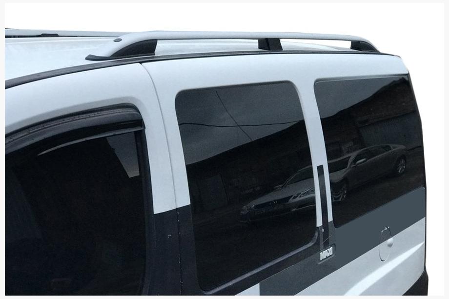 Fiat Doblo I 2001-2005 Roof Rails CROWN (matte grey) Photo 2