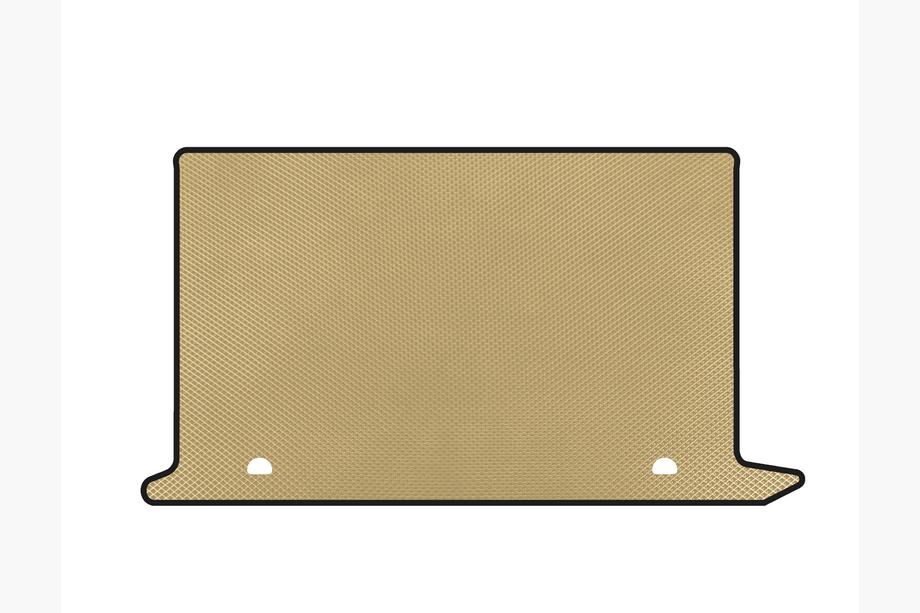 Fiat Doblo II 2010-2022 Trunk Mat v2 (Beige) Image