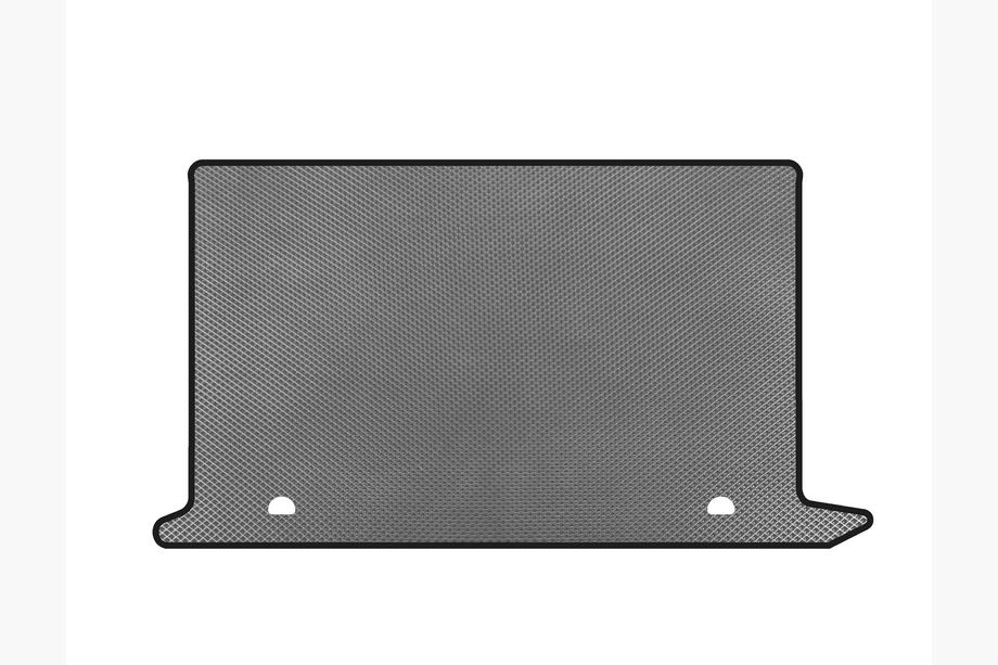 Fiat Doblo II 2010-2022 Trunk Mat v2 (Gray) Image