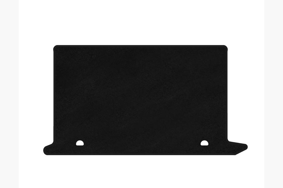 Fiat Doblo II 2010-2022 Trunk Mat Textile Premium V2 (Black) Image