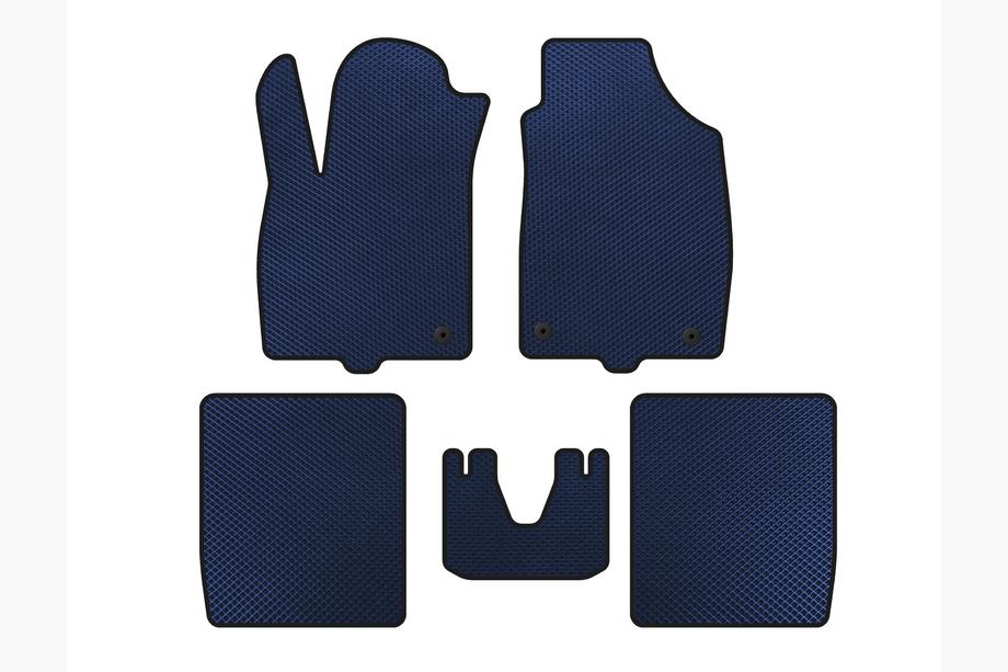 Fiat Panda 2003-2011 EVA Floor Mats (Blue) Image