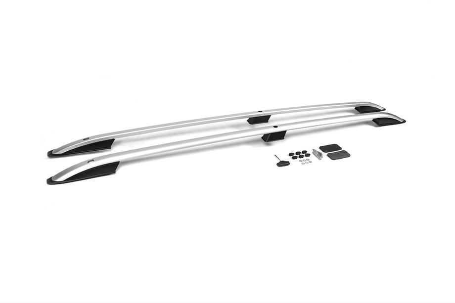 Fiat Doblo II 2010-2022 Roof Rails CROWN (matte grey) Maxi Base Image