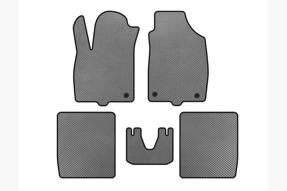 Fiat Panda 2003-2011 EVA Floor Mats (Gray) Image