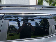Renault Duster 2024- Window deflectors with chrome trim (4 pcs, Niken) photo 5