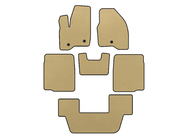 Ford Explorer 2011-2019 EVA Floor Mats (3 Rows, 2011-2015, Beige) photo 1