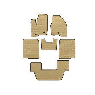 EVA Floor Mats (3 Rows, 2011-2015, Beige)