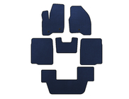 Ford Explorer 2011-2019 EVA Floor Mats (3 Rows, 2011-2015, Blue) photo 1
