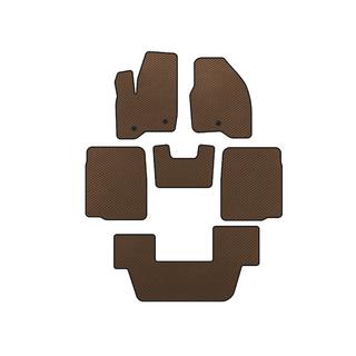 EVA Floor Mats (3 Rows, 2011-2015, Brown)