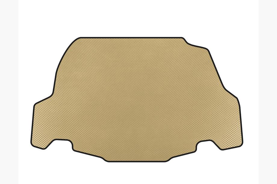 Ford Mustang 2005-2014 EVA Trunk Mat (2009-2014, GT, Convertible, Beige) Image