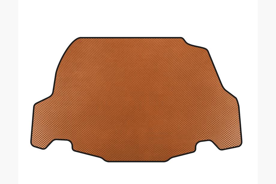 Ford Mustang 2005-2014 EVA Trunk Mat (2009-2014, GT, Convertible, Orange) Image