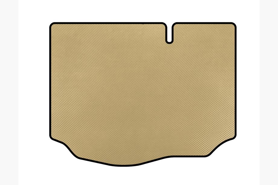 Ford Fiesta 2017- EVA Trunk Mat v1 (Beige) Image