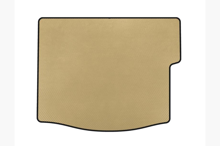 Ford Focus III 2011-2017 EVA Trunk Mat (with Subwoofer, HB, Beige) Photo 1