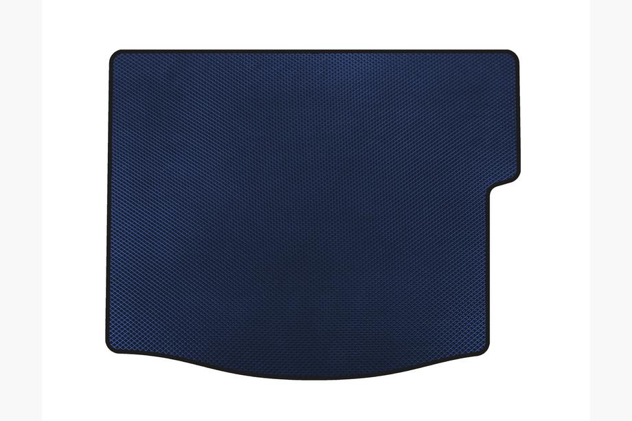 Ford Focus III 2011-2017 EVA Trunk Mat (with Subwoofer, HB, Blue) Image