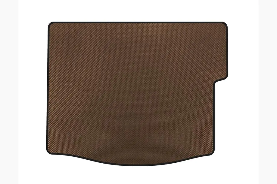 Ford Focus III 2011-2017 EVA Trunk Mat (with Subwoofer, HB, Brown) Image