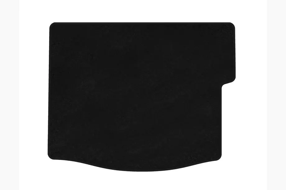 Ford Focus III 2011-2017 Premium Textile Trunk Mat (with Subwoofer, HB, Black) Image