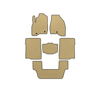 EVA Floor Mats (2017-2019, 3rd Row, 7-Seater, Beige)