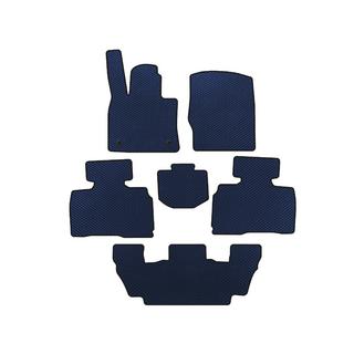 EVA Floor Mats (3 Rows, 7-Seater, Blue)