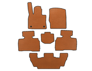 Ford Explorer 2019- EVA Floor Mats (3 Rows, 7-Seater, Orange) photo 1