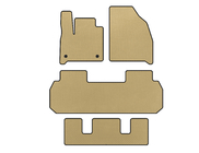 Chevrolet Traverse 2017- EVA Floor Mats (3 Rows, Beige) photo 1