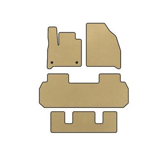 EVA Floor Mats (3 Rows, Beige)