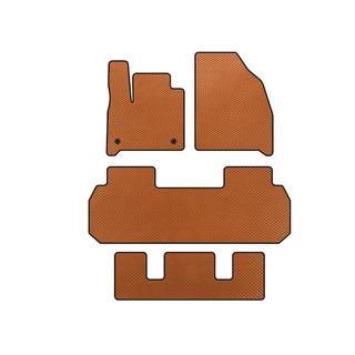 EVA Floor Mats (3 Rows, Orange)