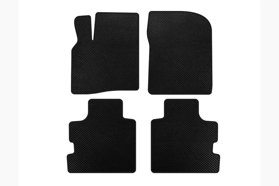 Chrysler Pacifica 2004-2008 EVA Floor Mats (Black) Image