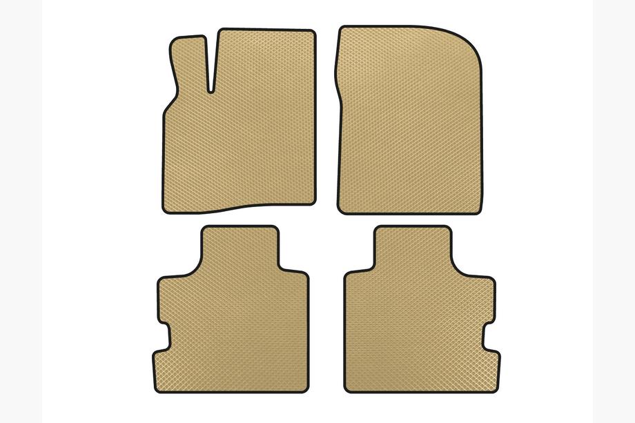 Chrysler Pacifica 2004-2008 EVA Floor Mats (Beige) Image