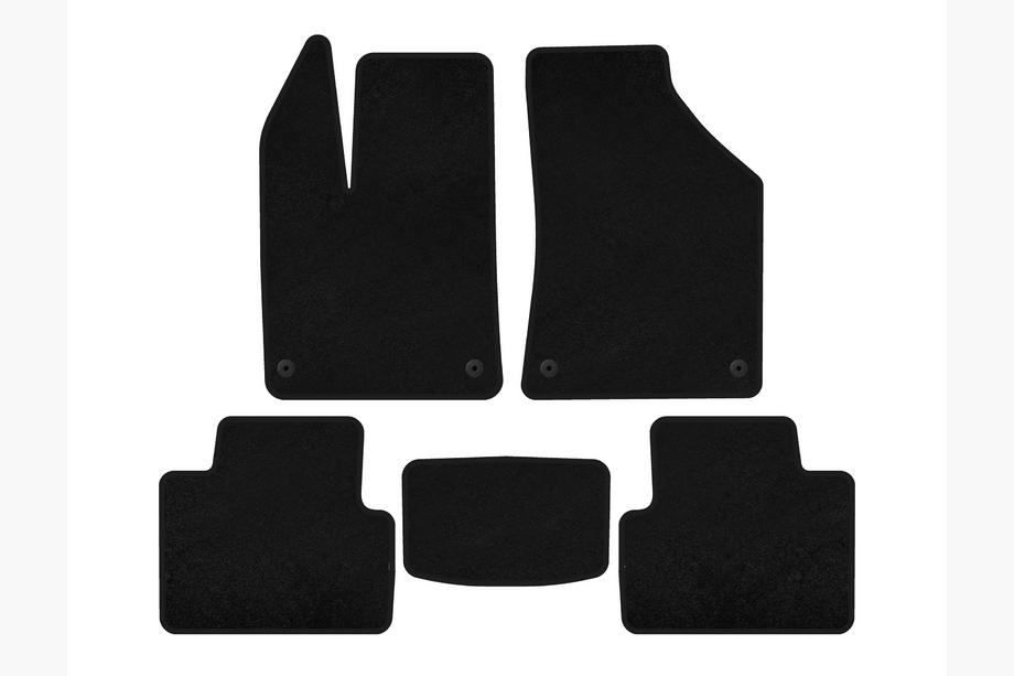 Chrysler 200 I 2010-2014 Textile Floor Mats Classic (Black) Image