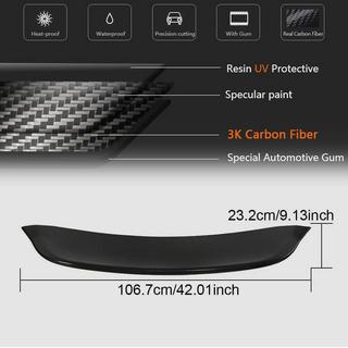 Spoiler V1 (for Boxster, Carbon) Porsche Boxster/Cayman 982 (718) 2016- photo 4
