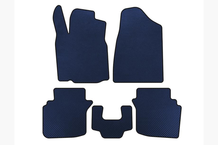 Chrysler Sebring II 2001-2006 EVA Floor Mats (2004-2006, Blue) Image