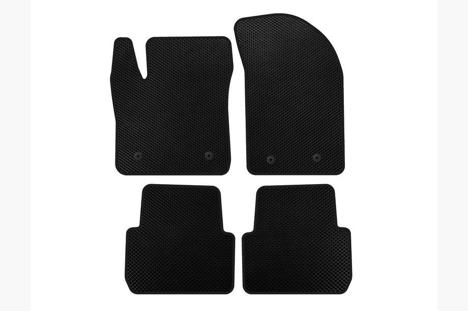 Chrysler 200 I 2010-2014 EVA Floor Mats (SD, Black) Image