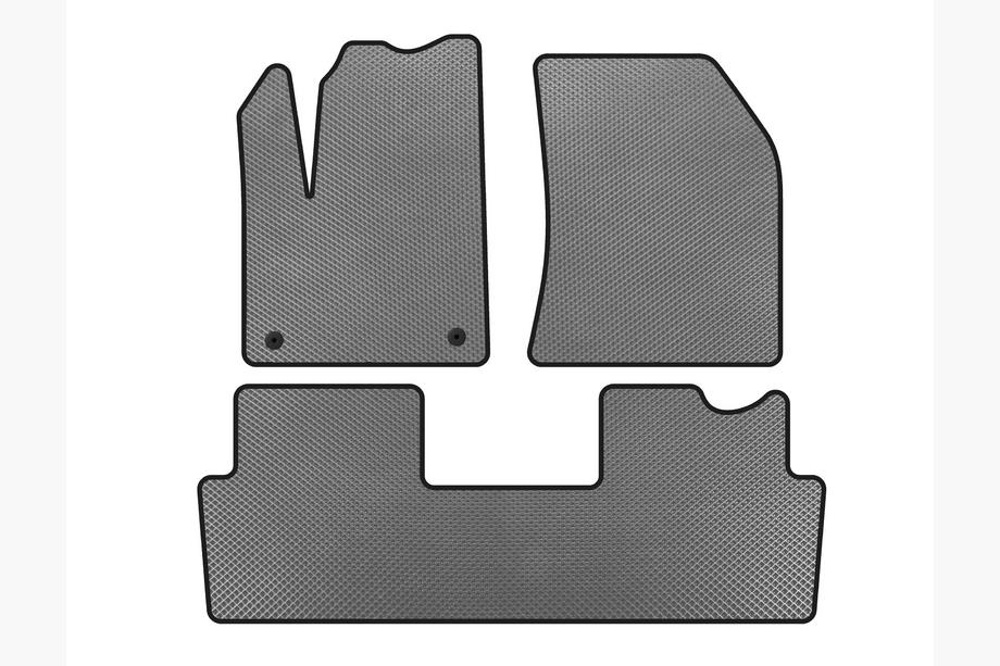 Citroen DS-7 2017- EVA Floor Mats (2018+, Gray) Image