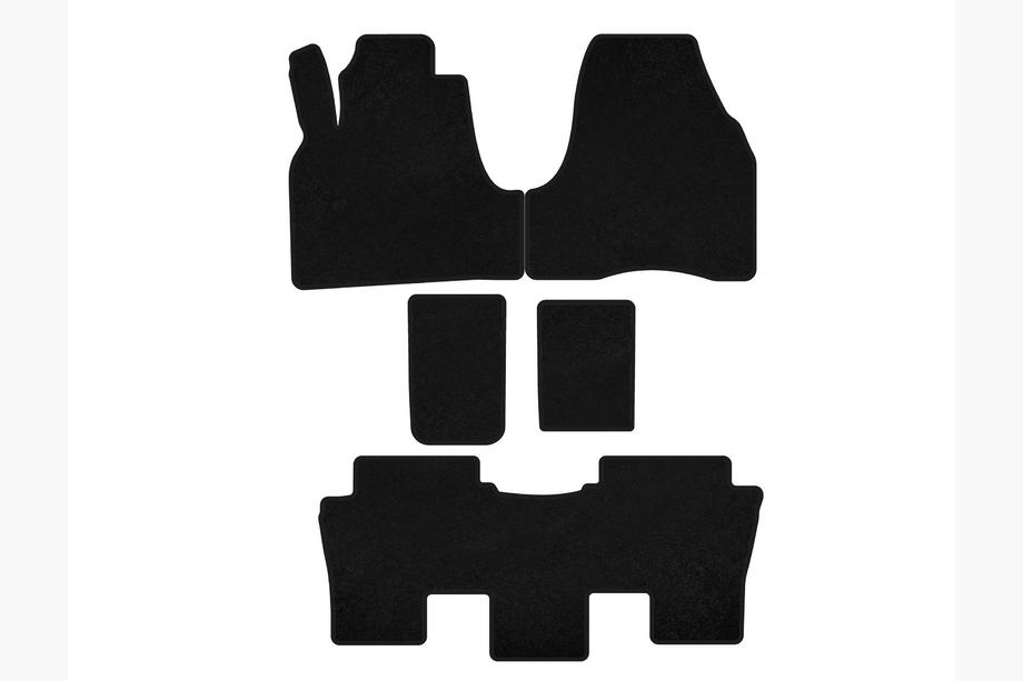 Citroen C-8 2002-2014 Textile Floor Mats Premium (Black) Image