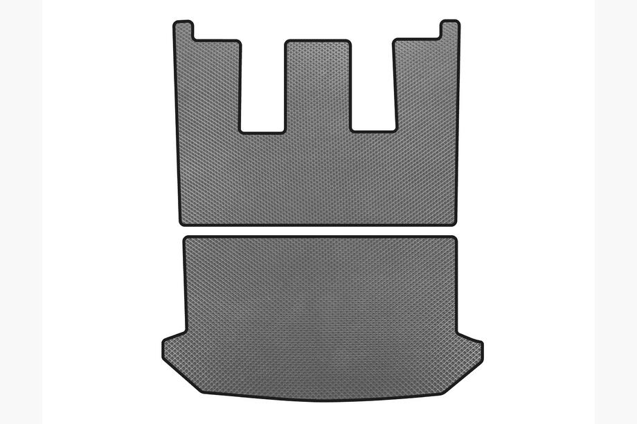 Citroen C-8 2002-2014 EVA Trunk Mat v1 (Gray) Image