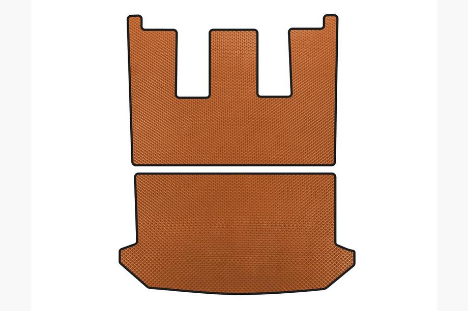 Citroen C-8 2002-2014 Trunk Mat EVA v1 (Orange) Image