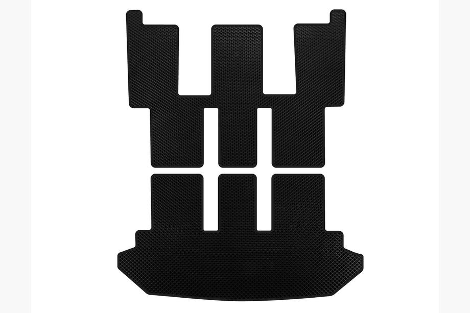 Citroen C-8 2002-2014 EVA Trunk Mat V2 (Black) Image