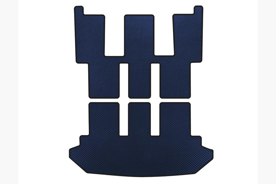 Citroen C-8 2002-2014 EVA Trunk Mat V2 (Blue) Image