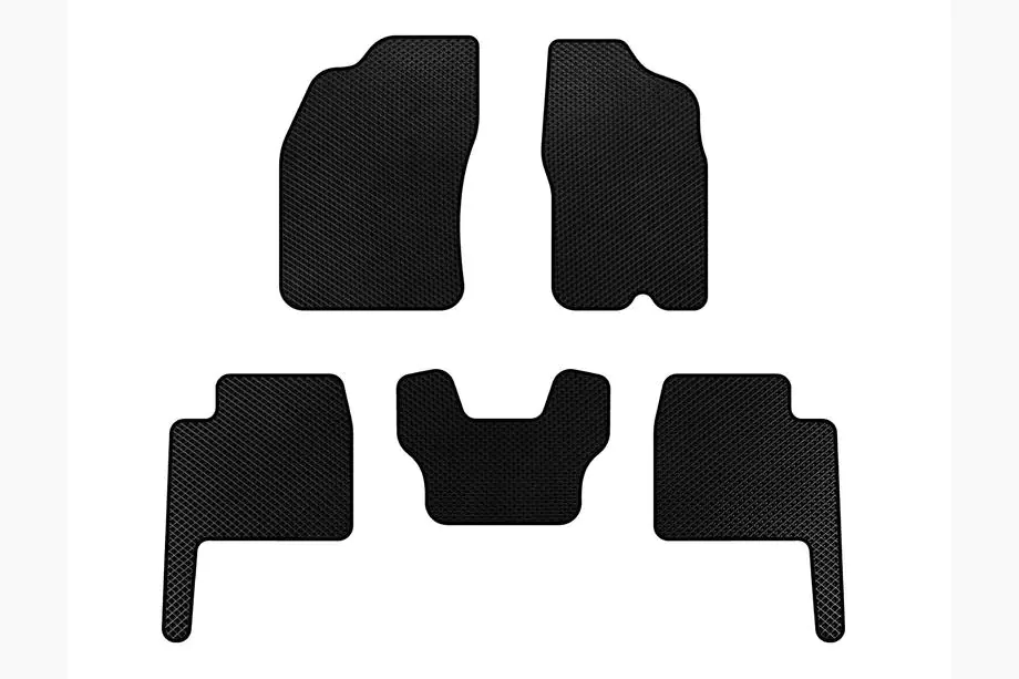 Dodge Durango 2004-2009 EVA Floor Mats (Black) Image