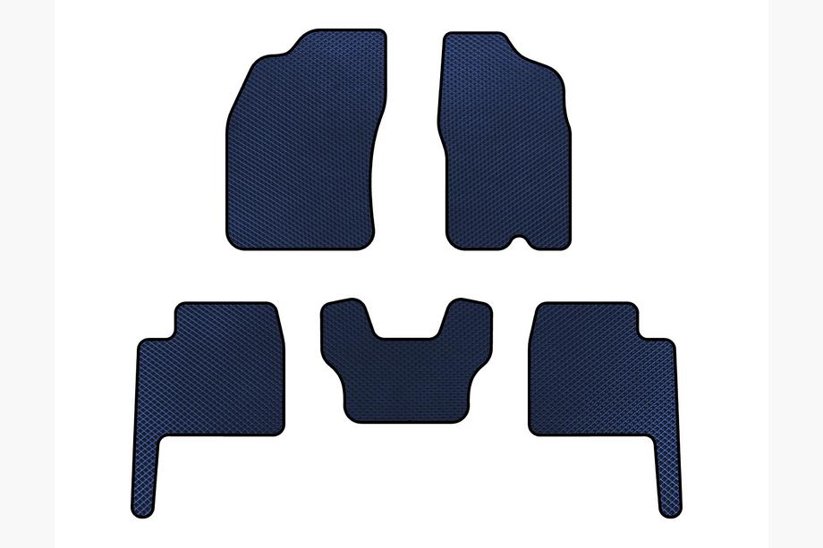 Dodge Durango 2004-2009 EVA Floor Mats (Blue) Image