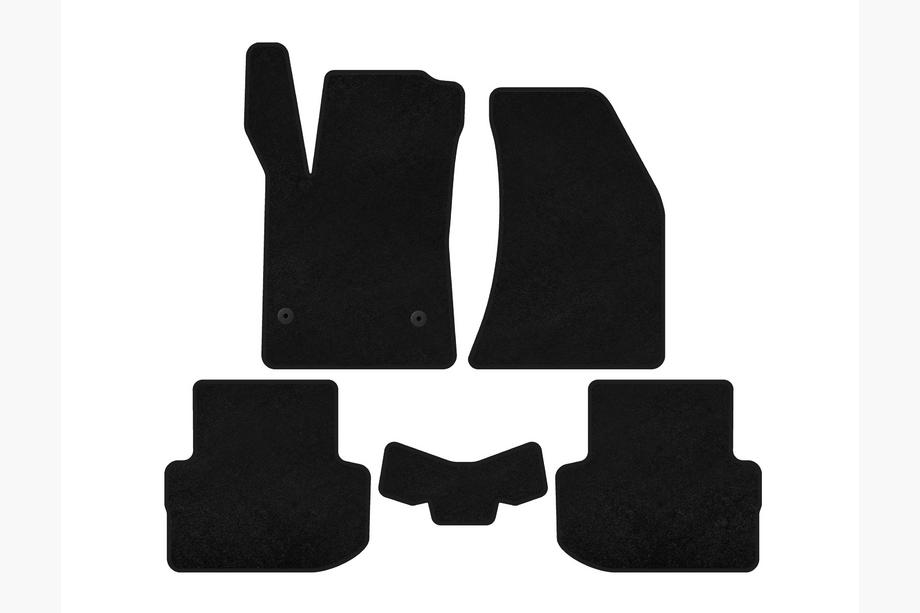 FAW B30 2015-2020 Textile Floor Mats Classic (Black) Image