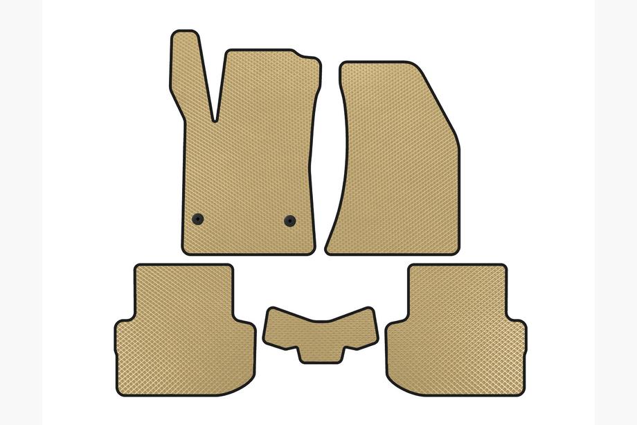 FAW B30 2015-2020 EVA Floor Mats (Beige) Image