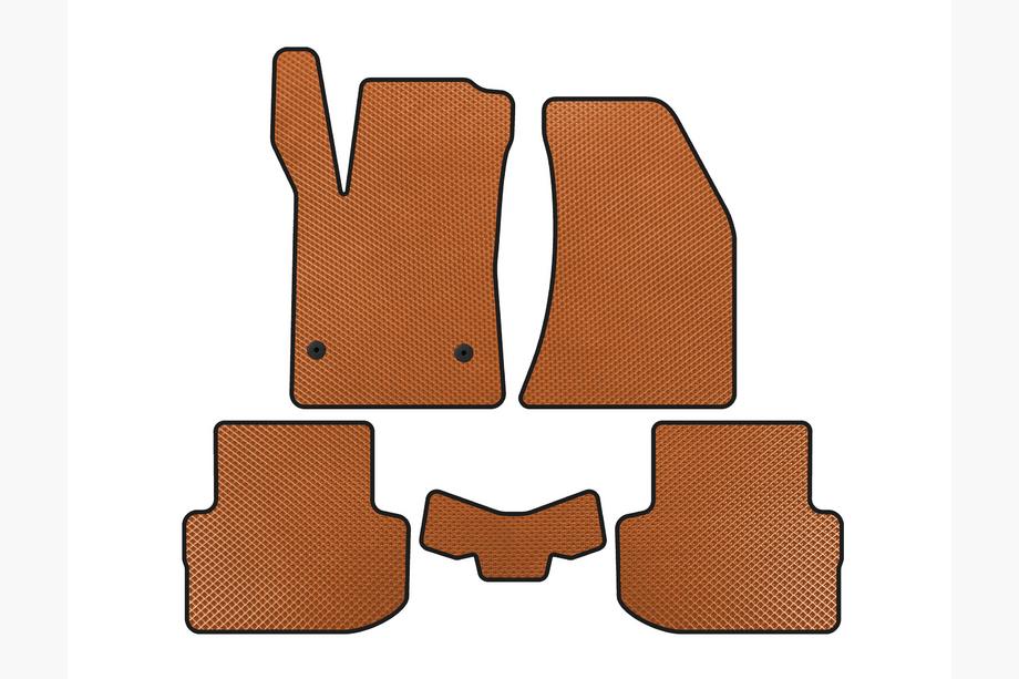 FAW B30 2015-2020 EVA Floor Mats (Orange) Image
