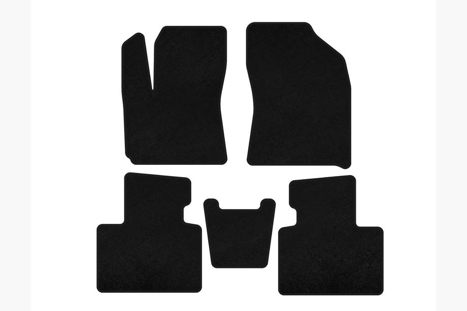 FAW X40 2016-2021 Textile Floor Mats Classic (Black) Image