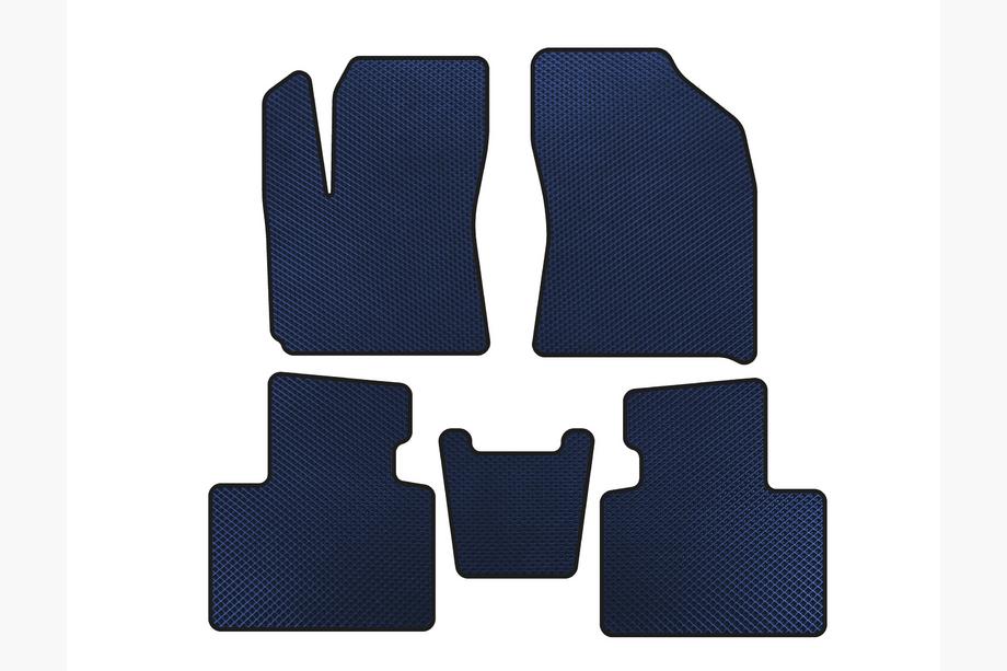 FAW X40 2016-2021 EVA Floor Mats (Blue) Image