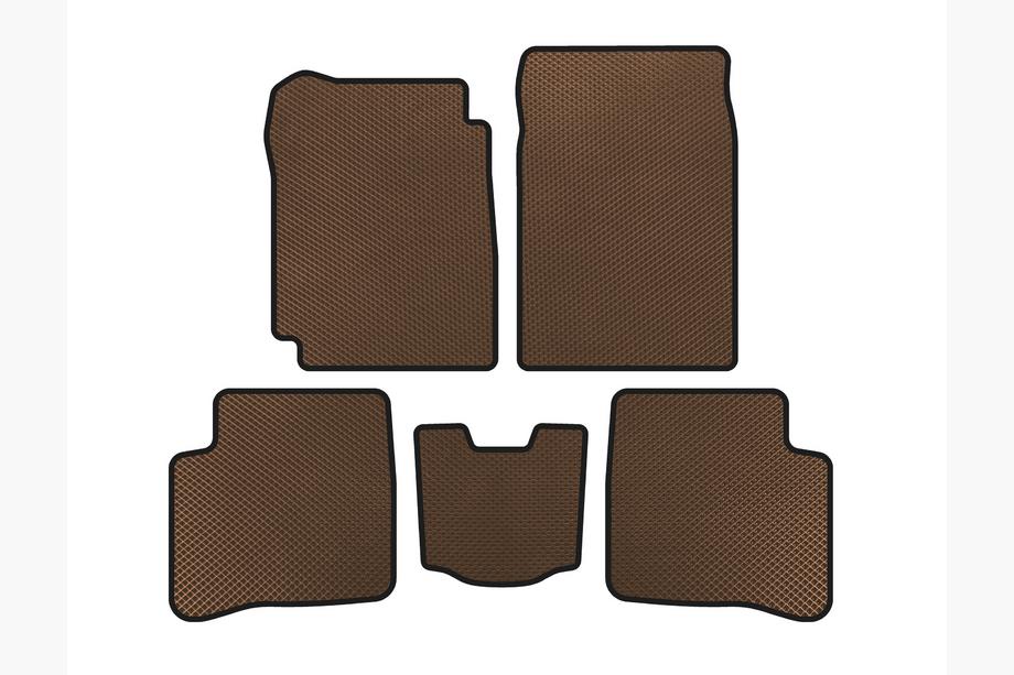 FAW V-5 2009- EVA Floor Mats (Brown) Image