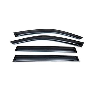 Window Deflectors 2008-2013 (4 pcs, HIC) SsangYong Rexton I 2001-2017 photo 2