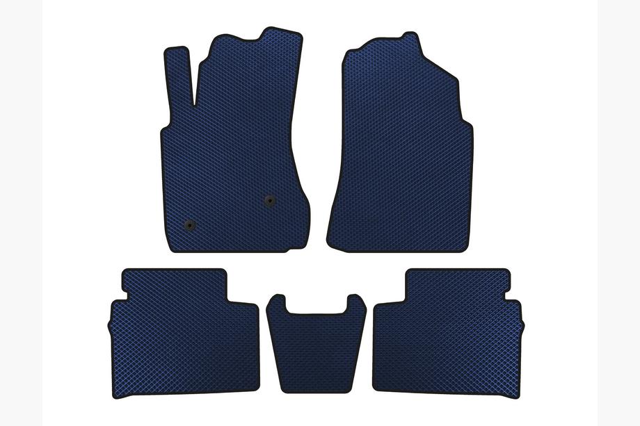 FAW Besturn X80 2013-2020 EVA Floor Mats (Blue) Image